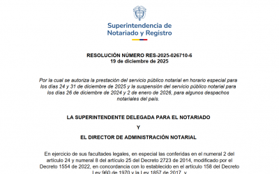 RESOLUCIÓN NÚMERO RES-2025-026710-6